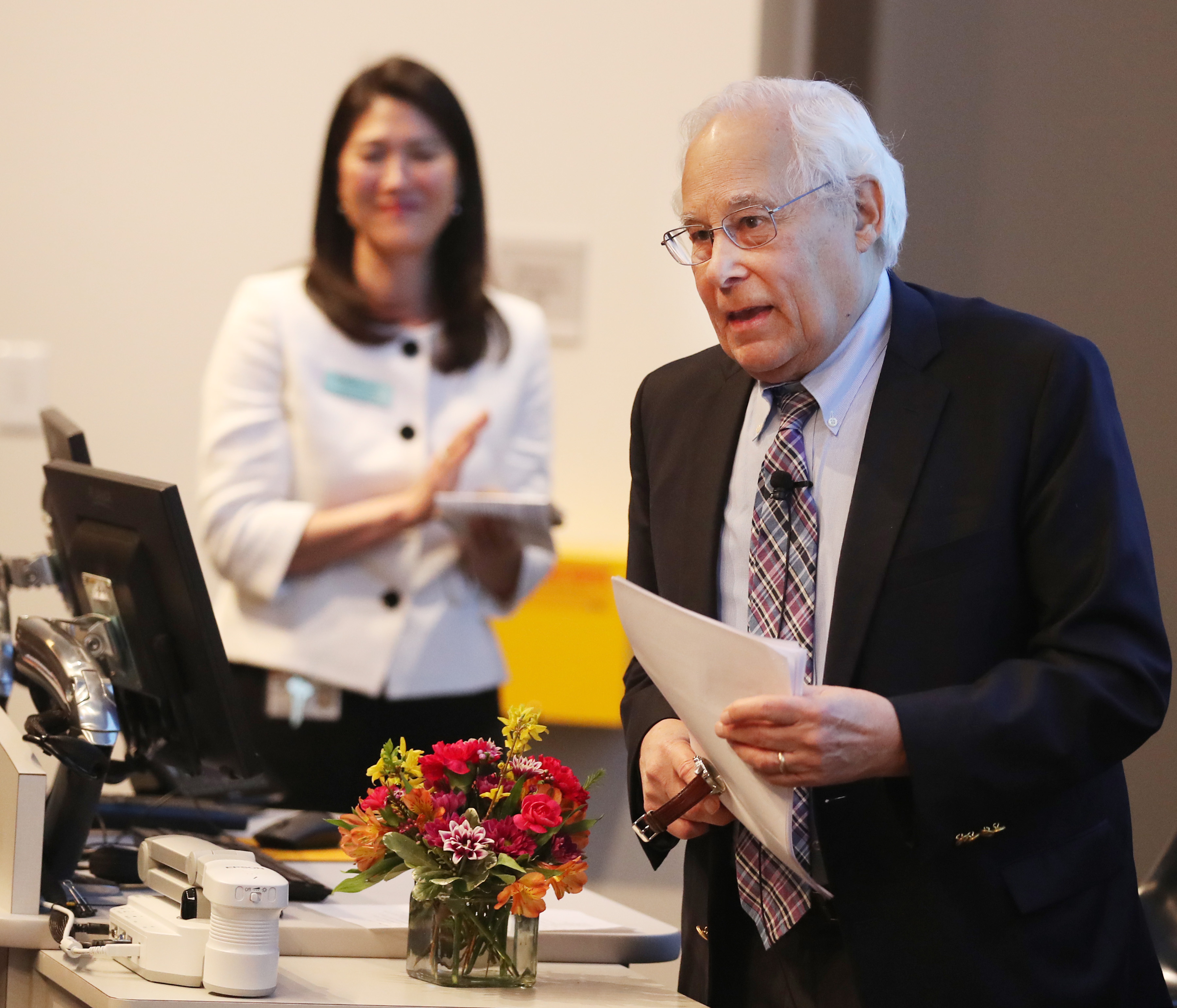 Don Berwick, M.D., M.P.P., renowned leader in health care quality and cost control, delivers Parrott Lecture.
