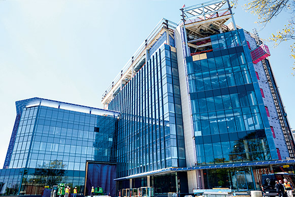 New building under construction