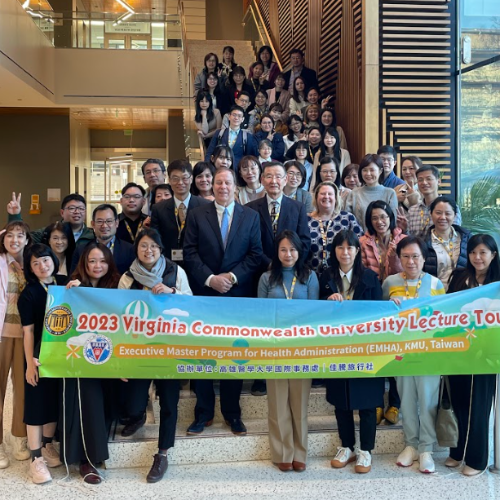 2023 VCU Lecture Tour with Executive Master Program for Health Administration (EMHA) KMU Taiwan