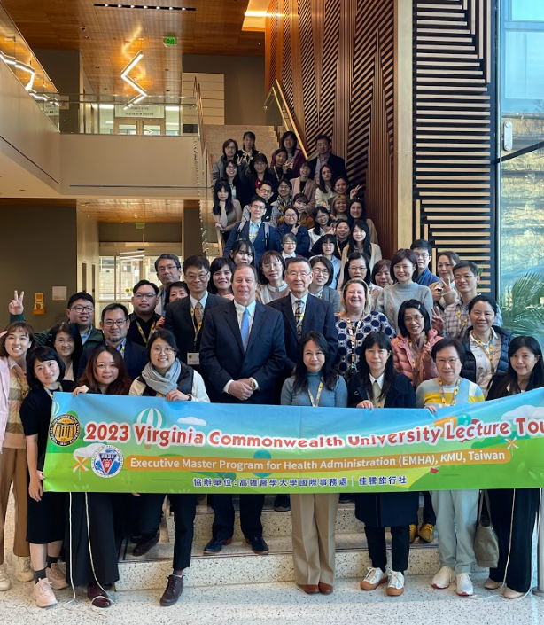 2023 VCU Lecture Tour with Executive Master Program for Health Administration (EMHA) KMU Taiwan