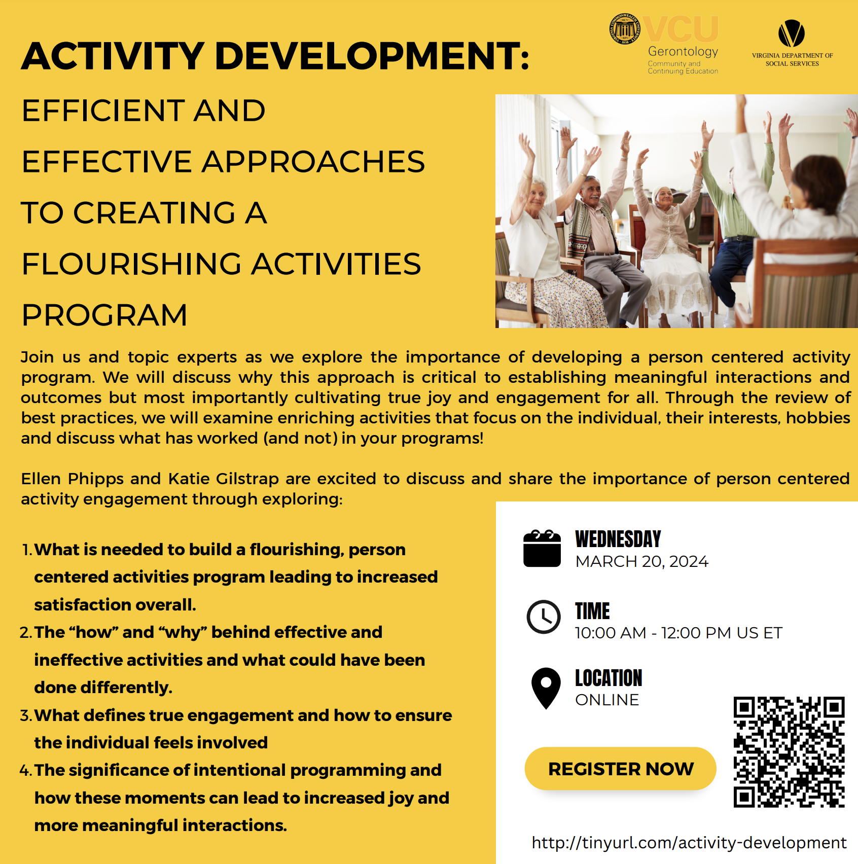 Activity Development: Efficient and Effective Approaches to Creating A Flourishing Activities Program