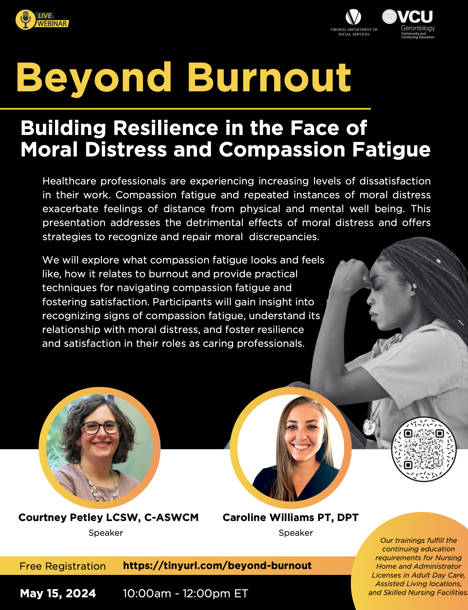 Beyond Burnout flyer