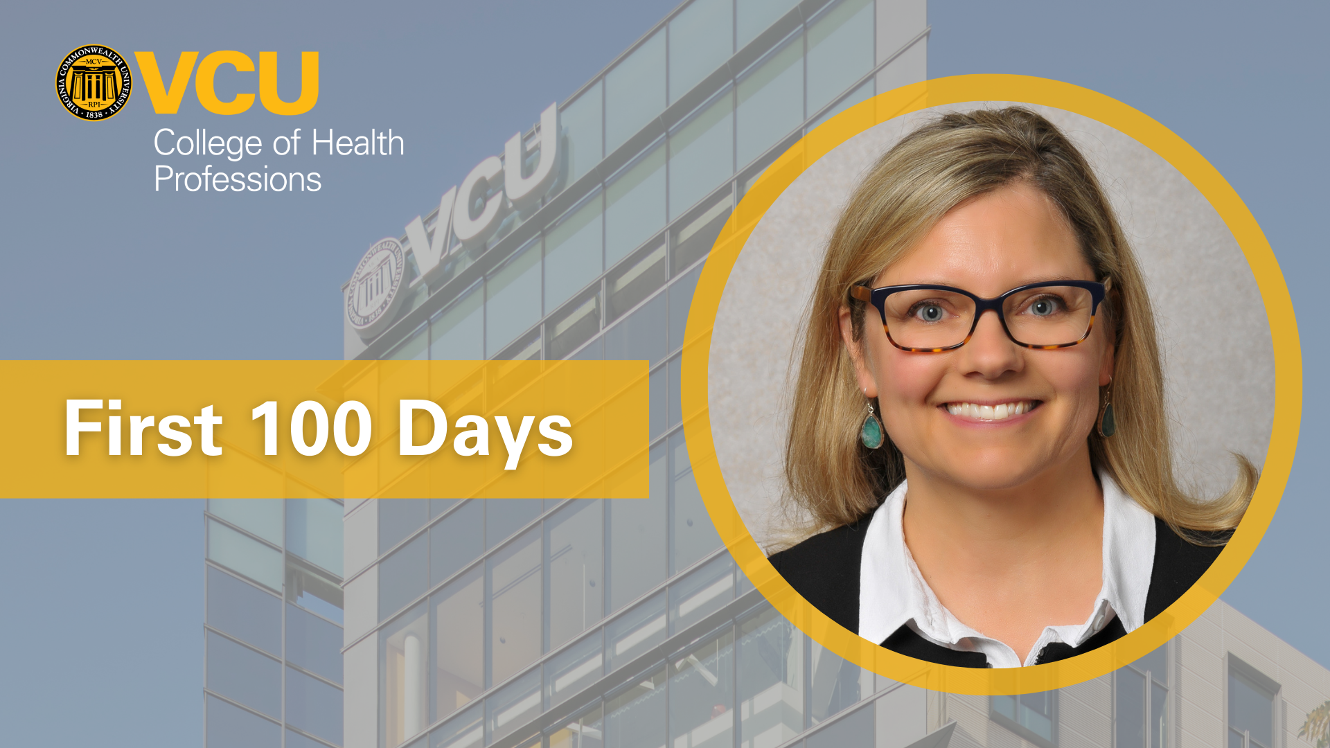 Dean Amy Darragh's first 100 days