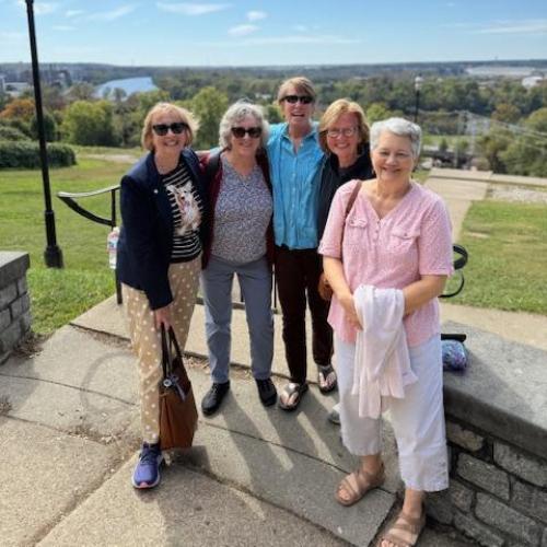 OT Class reunion at Lewis Ginter Botanical Garden