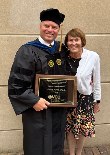 David Allen with Mother