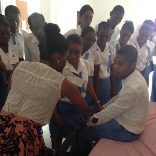 Kai Kennedy in Haiti 2015